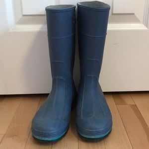 NortherneR Kids Blue Rainboots size 3 (youth)